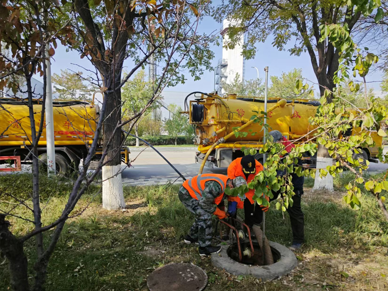 锁三厂区管道清洗